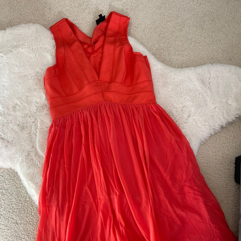 Coral Dress from Topshop
